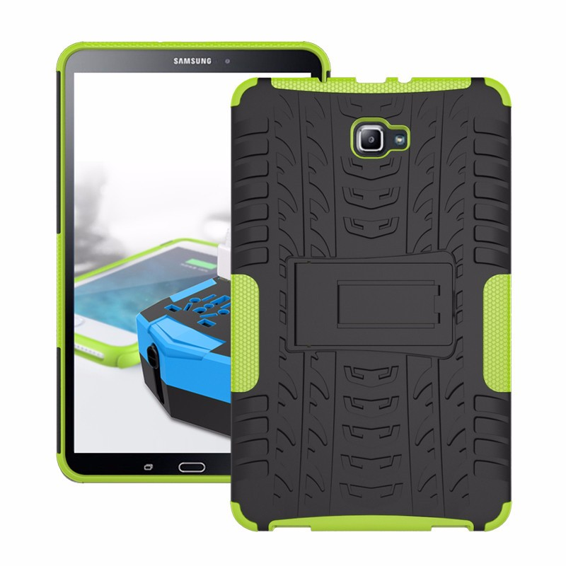 Für Samsung GALAXY Tab A A6 10,1 2016 fall T580 T585 T580N T585N 10,1 zoll Tablet TPU + PC Stoßfest Stand Abdeckung_voghion.com