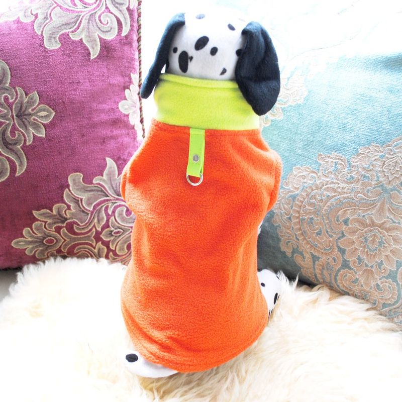 Abbigliamento per animali domestici diretto dalla fabbrica, per cani, autunno e inverno, in pile polare, fibbia di trazione, 27 colori brevettati, saranno oggetto di indagine_voghion.com