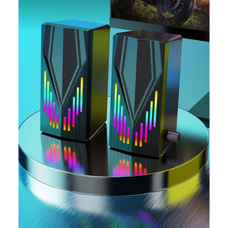 Altavoz mini subwoofer con cable USB y alto volumen para ordenador de escritorio, teléfono móvil, modelo nuevo_voghion.com