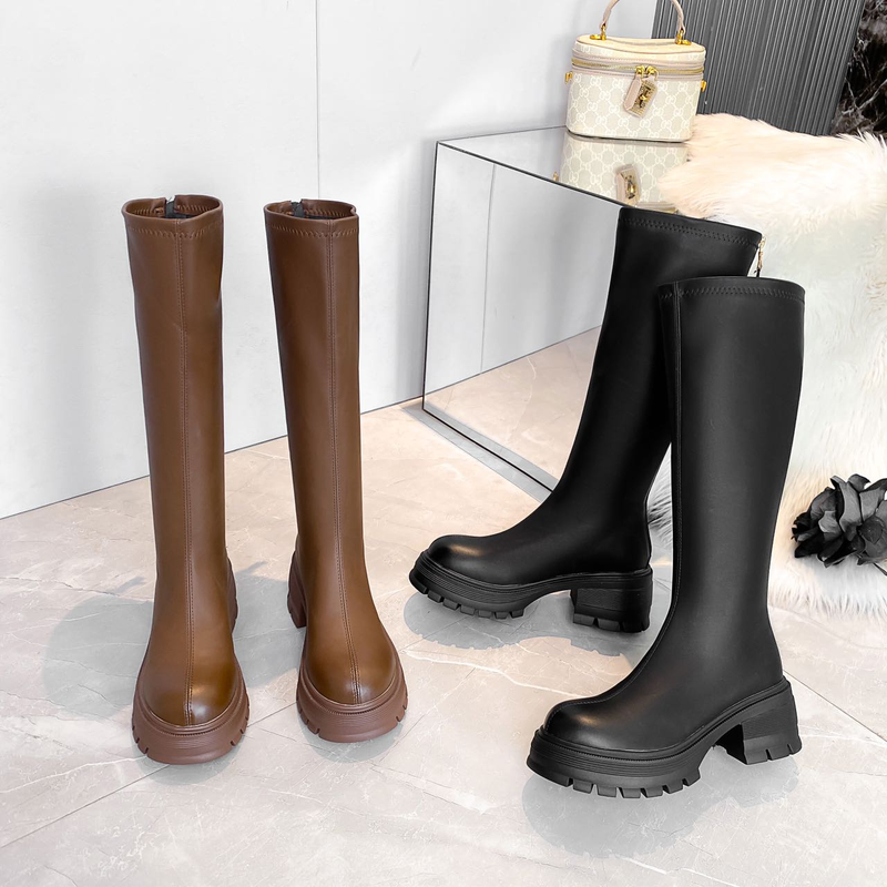 CFSC New Women's Boots Cloth Boots Heightnew Martin Boots Solid Color Fashion Boots_voghion.com