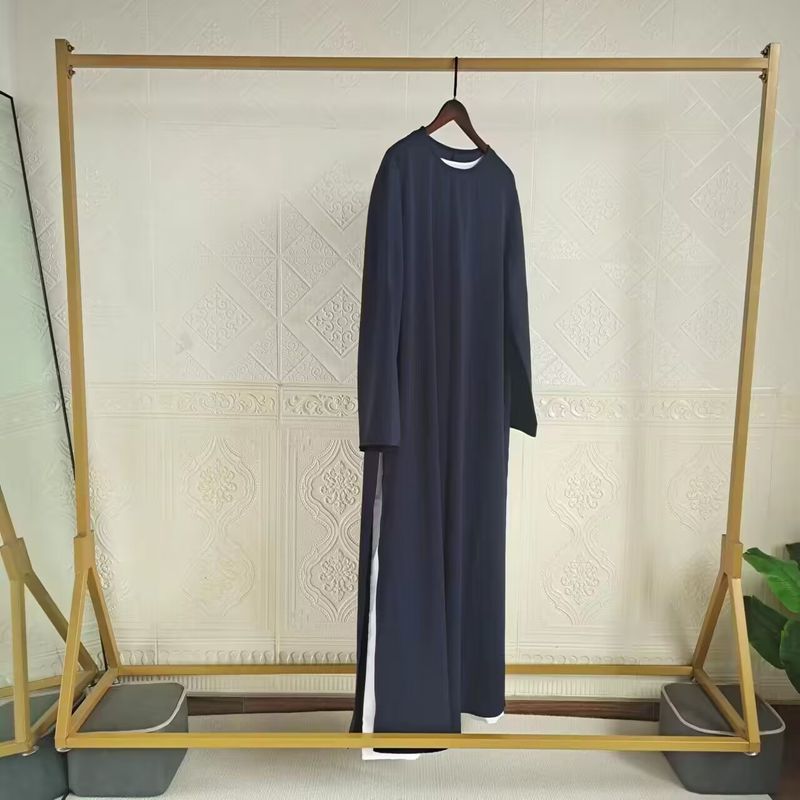 Dameskleding Dubai Dames Tweedelig Pak Robe Onderkant Rok Casual Jurk_voghion.com