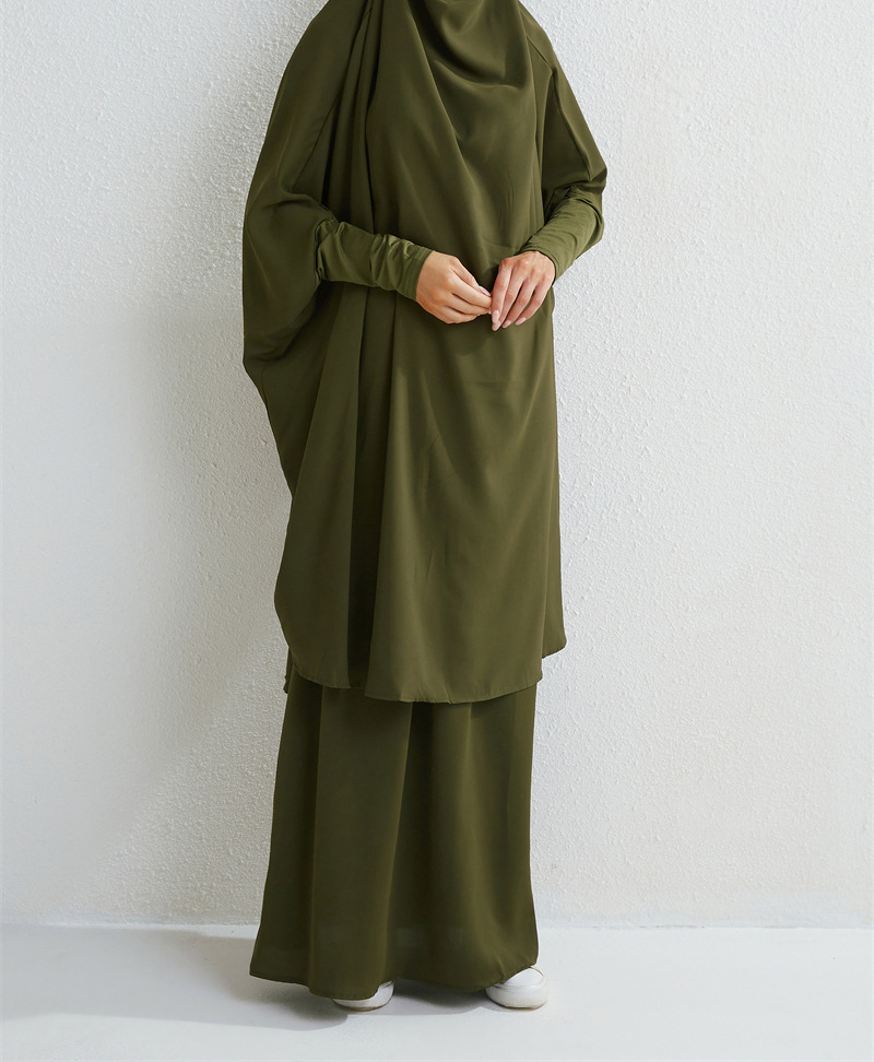Dammekleeder Abaya Kostüm aus dem Mëttleren Osten_voghion.com