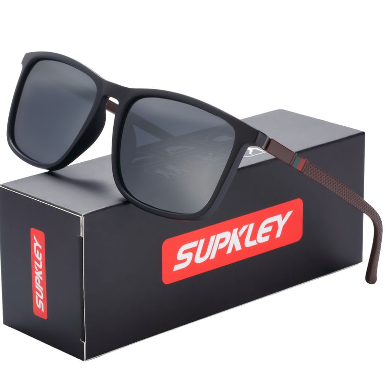 Moda Moda SUPKLEY Occhiali da sole sportivi polarizzati per uomo e donna Occhiali da sole con protezione UVA&B Comodo accessorio per occhiali_voghion.com