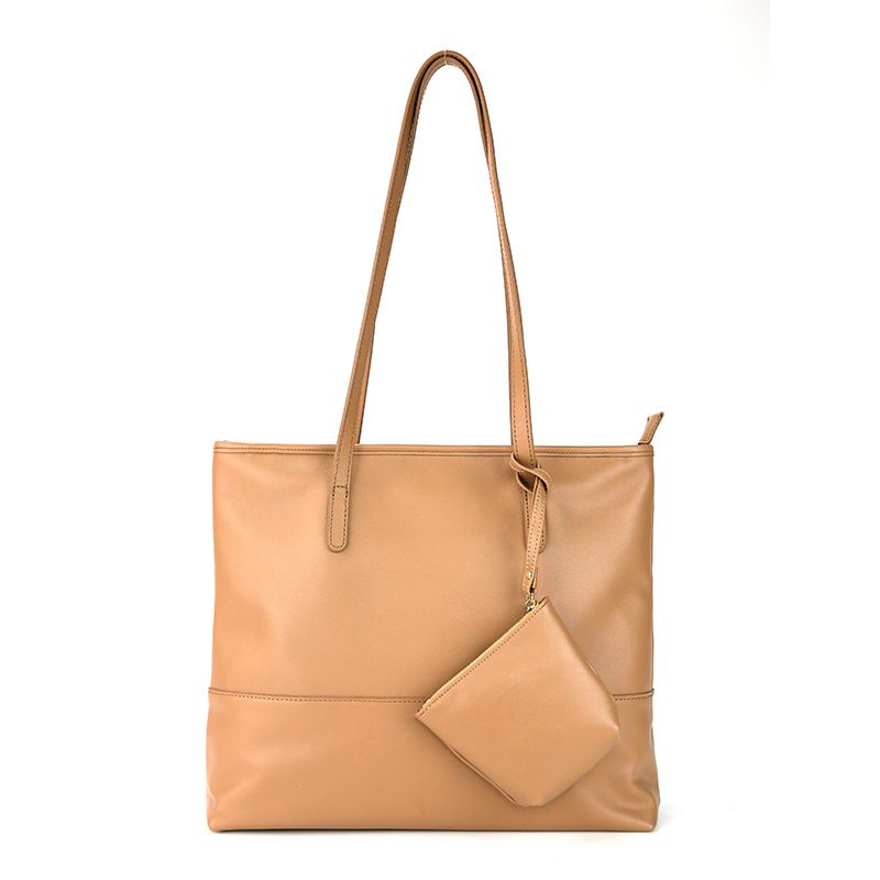 Borsa a tracolla in vera pelle da donna in stile coreano, grande capacità, semplice, con primo strato di pelle di mucca_voghion.com