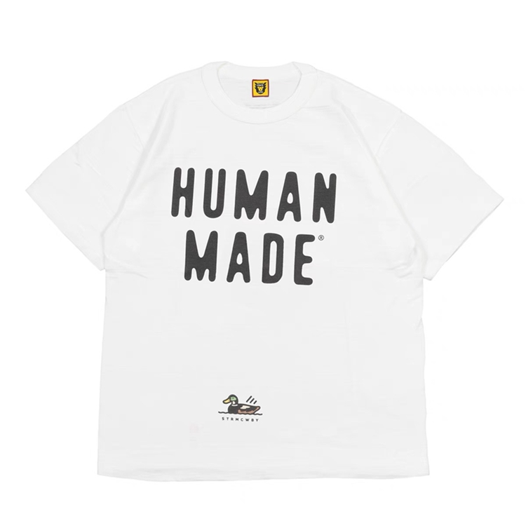 21SSMaglietta a maniche corte casual con stampa di anatroccolo nuotatore realizzata dall'uomo per uomini e donne, coppia, tendenza_voghion.com
