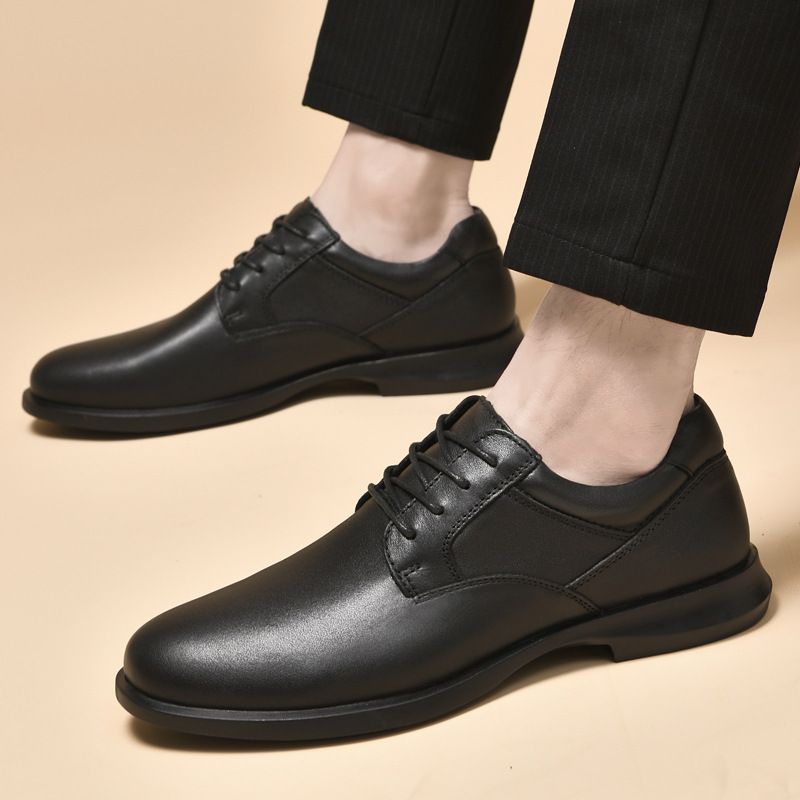 Regal Footwear 2025 Neue Business Vielseitige Trendy Formelle Anzug Leder Herren Schnürschuhe Höhe erhöhen_voghion.com