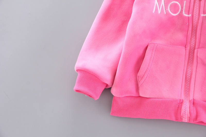 Abbigliamento invernale per bambini per ragazzi e ragazze Tuta in pile ispessita in due pezzi per bambini_voghion.com