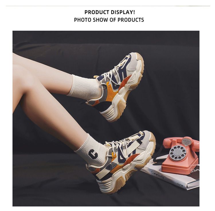 Women's Casual Sports Shoes Mesh Breathable Fashionable Lace up Running Shoes Walking Daily Sneakers Jogging Training Footwear_voghion.com