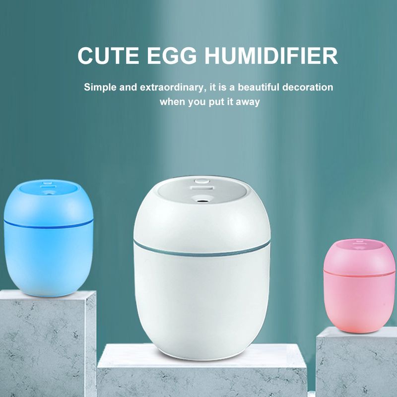 USB Mini Luchtbevochtiger Aroma Essentiële Olie Diffuser Voor Thuis Auto Ultrasone Dempende Mistmaker Diffuser Met LED Kleurenlamp_voghion.com