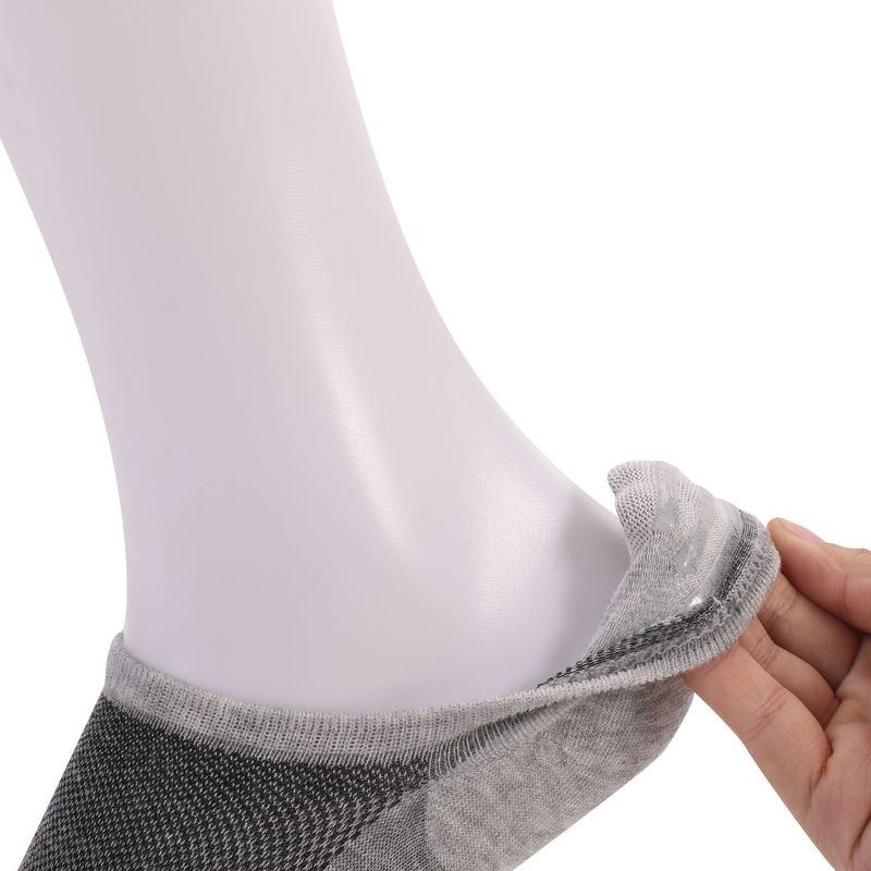 Calzini da uomo in cotone primavera ed estate quattro stagioni sottili extra large calzini da barca invisibili_voghion.com