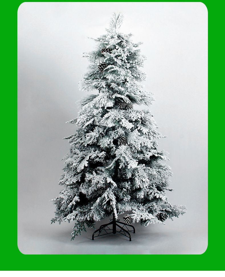 Natale Grande ago di pino grande PE pino frutto Neve Albero di Natale centro commerciale Natale Palla di Natale decorazione albero di simulazione_voghion.com