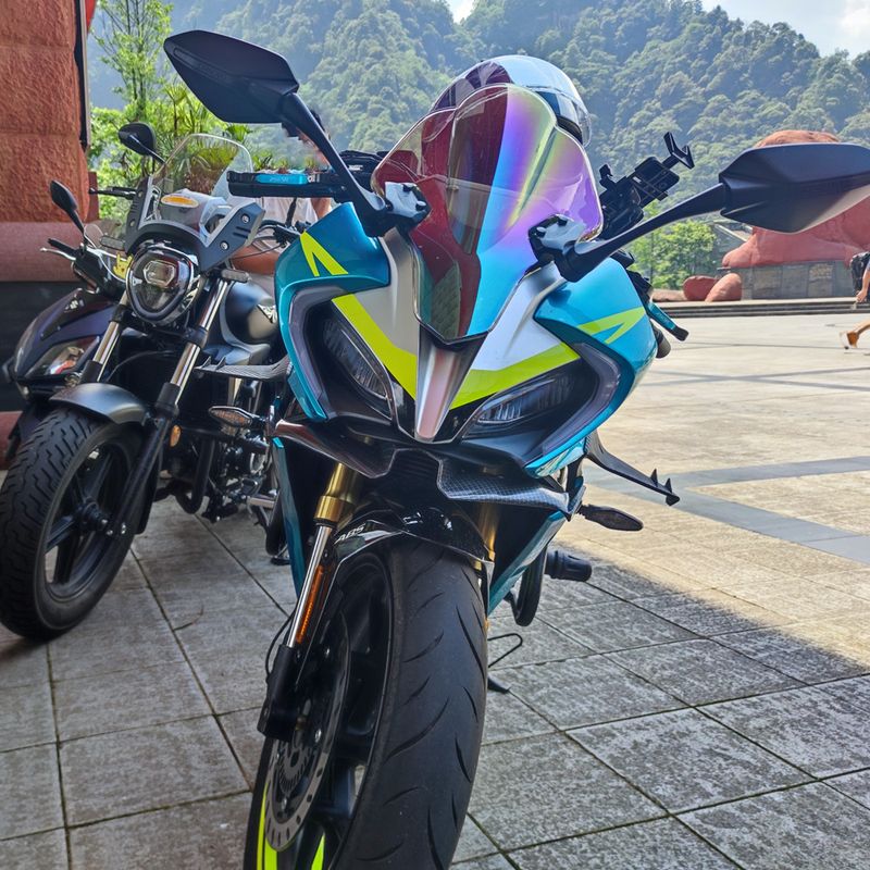 Primerno za Chunfeng 250SR Competitive Fixed Wing Spodnji spojler za ustnice, stranski veter, dodatke za modifikacijo motornih koles_voghion.com