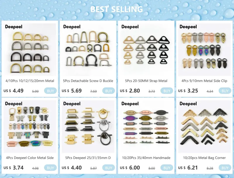 10/20 Stück Metall-Eckenschutz für Handtaschen, Riemenabdeckungen, Verschlusskappen, Eckenschutz, Zierclips, DIY-Kantenband-Hardware_voghion.com