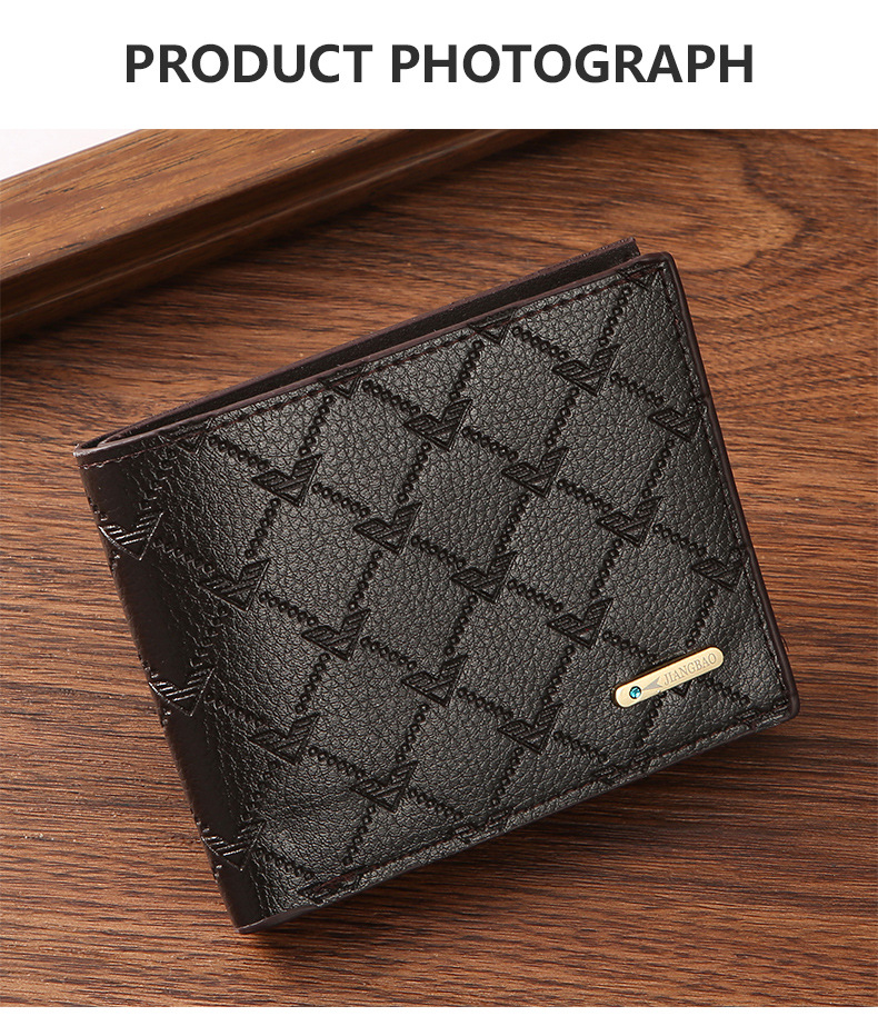 Men's Wallet & Card Cases Pu coin wallet card holder men's wallet short_voghion.com