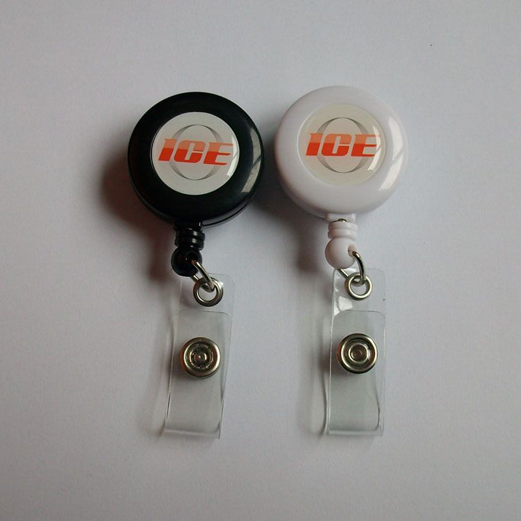 Flexible PP plastic breastplate shell horizontal plastic employee label cover non-fragile card easy to print_voghion.com