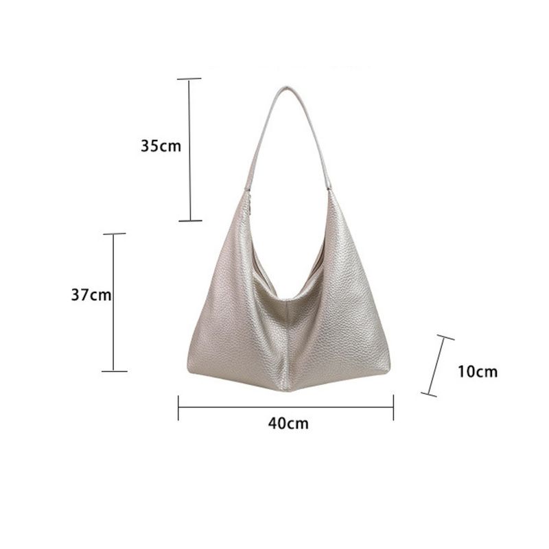 2024 New Premium Soft Leather Tote Women, Large Capacity One Shoulder Underarm Bag, Versatile for Daily Use, Classroom_voghion.com
