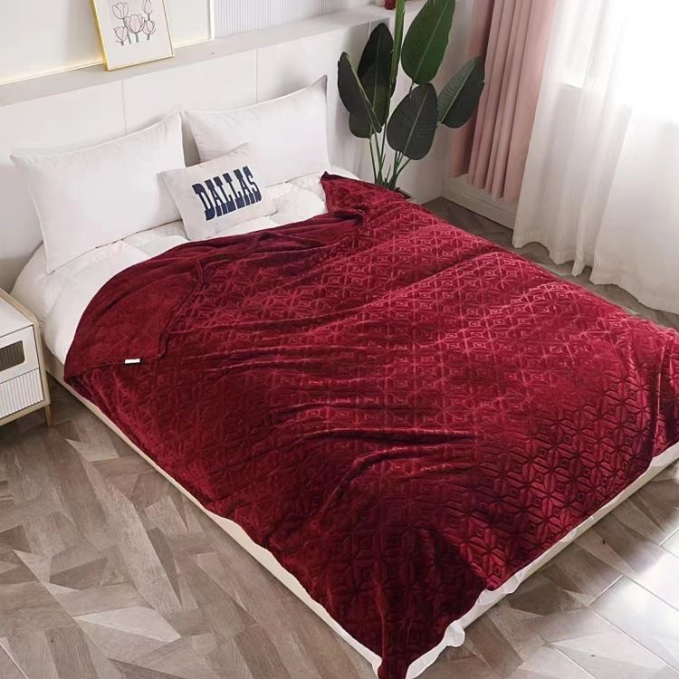 Couverture légère quatre saisons en flanelle pour la sieste, simple ou double, pour canapé, bureau, climatisation_voghion.com