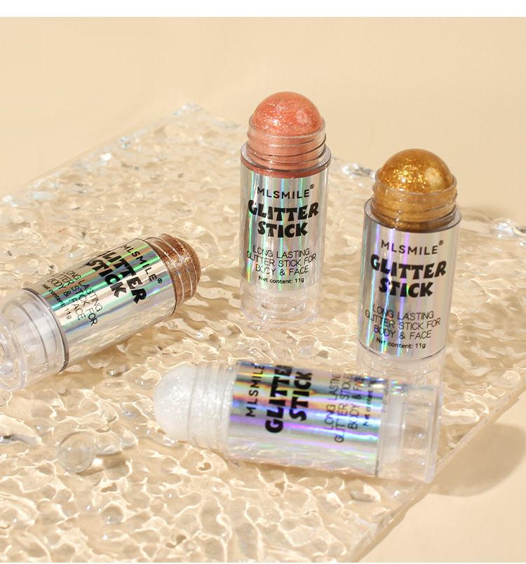 Cross-Border Exclusive Stick Pearlescent Brightening Full Body Skin Tone Face 3D Highlight Cream Glitter Makeup_voghion.com