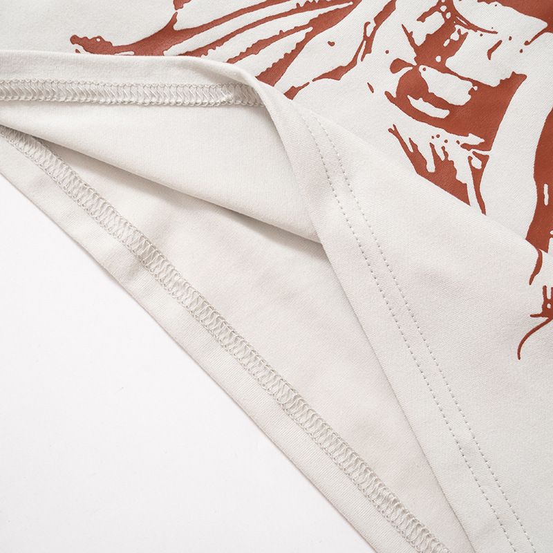 Q23TP274 Top de verano para mujer, personalizado, con cuello polo y hombros descubiertos, con estampado en contraste_voghion.com