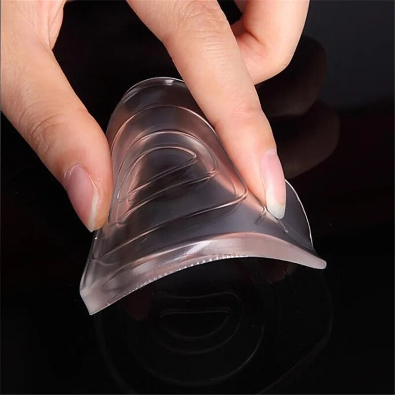 Nuove solette ortopediche in gel di silicone Cuscinetto posteriore Coppa del tallone per dolore calcaneare Cura dei piedi per la salute Supporto per cuscinetti per speroni_voghion.com