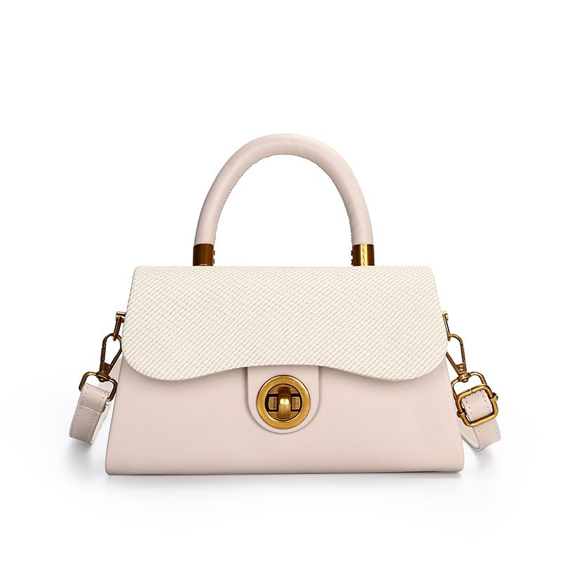 High-end Fashion Trend Handbag For Women 2025 New Versatile Color-blocking Shoulder Crossbody Box Bag_voghion.com