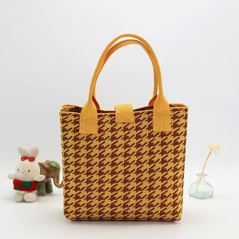 New Large Capacity Shoulder Tote Casual Handbag Versatile Korean Style Trendy Women's Bag_voghion.com