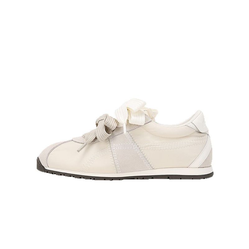 Lacci per scarpe da ballo in vera pelle Su Yinyin, da donna, modello Mandarin Duck, per aumentare l'altezza, Forrest Gump, bianchi_voghion.com