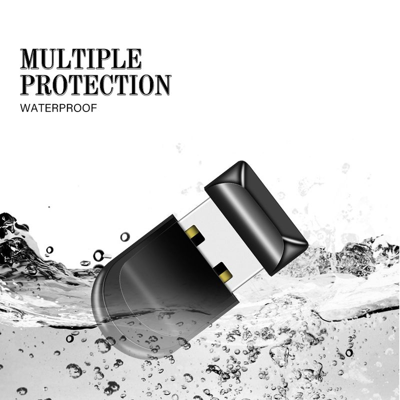 USB Flash Drives Storage Devices Flash Drive Mini Micro Black Personalized USB Flash Drive Engraving Business Creative Gift USB Flash Drive Waterproof_voghion.com