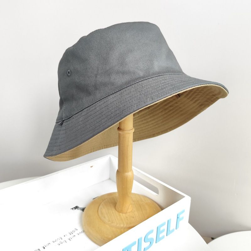 Vergréisseren an Déifen XXL Gréisst Fëscherhutt Groussen Kappëmfang Duebelsäitege Fëscherhutt Männer a Fraen Plus Gréisst 63cm Grouss Trendy Hip-Hop Hutt_voghion.com