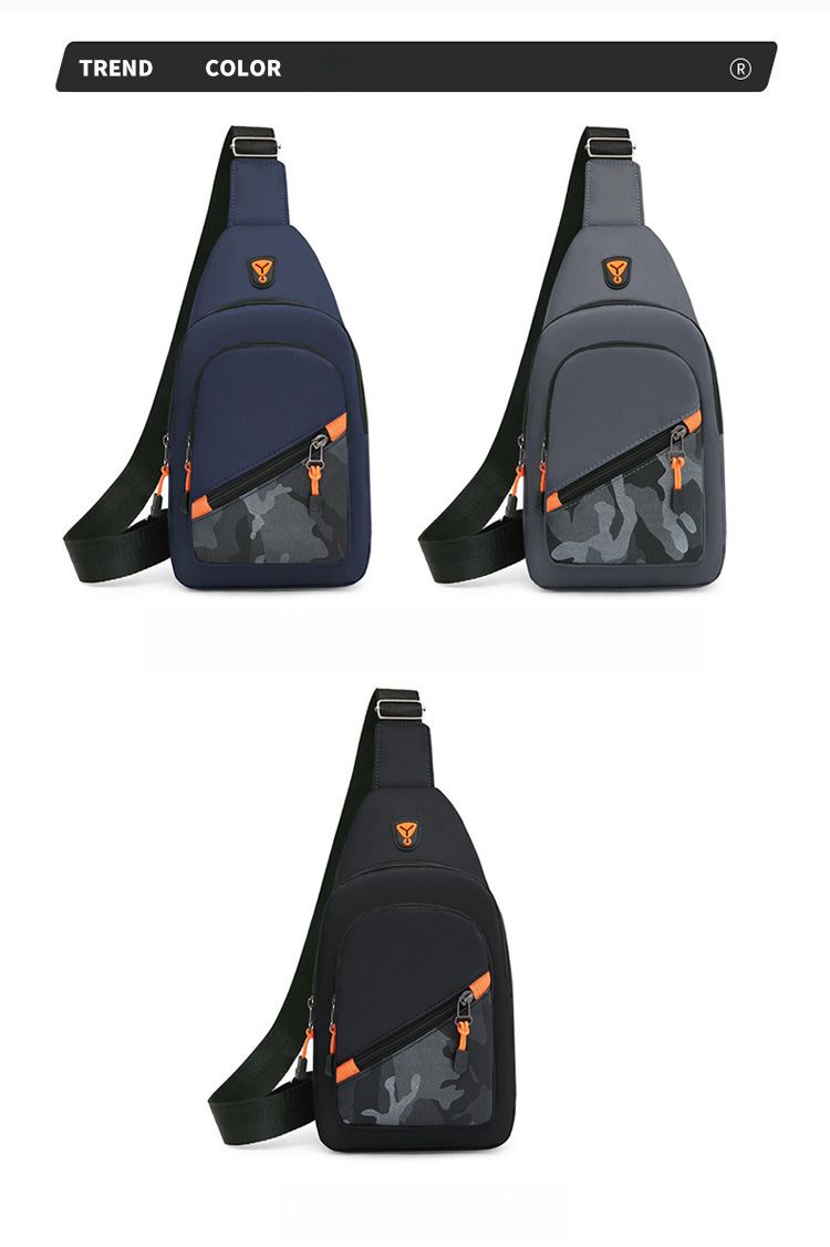 Petto da uomo semplice e alla moda 2024 nuova borsa a tracolla portatile dal design di nicchia con personalità di tendenza, spalla casual_voghion.com