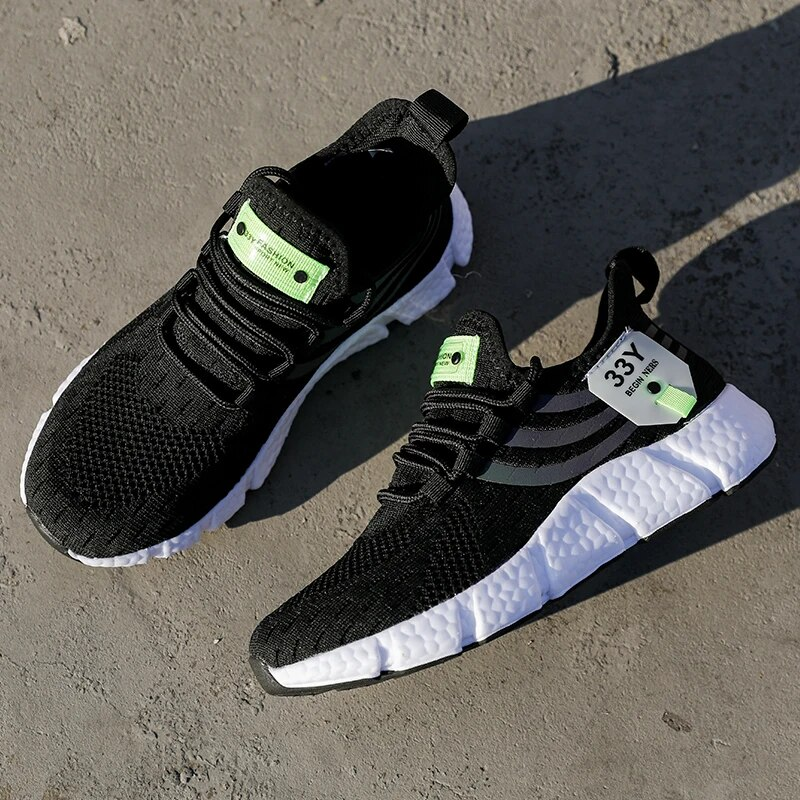Herren Lässige Atmungsaktive Laufschuhe Sprts Shes Male Light Nn-Slip Klassische Turnschuhe für Wmen Mesh Athletic Tenis_voghion.com