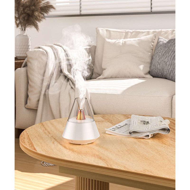 Bedroom Diffuser Humidifier Essential Oil Aromatherapy Lamp Small Atomizer Light Luxury Room Silent Hydration_voghion.com