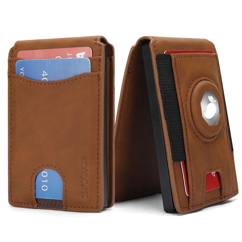 Portafoglio pratico e resistente per uomo con scatola porta carte in metallo con apertura automatica in PU per uomo con borsa porta carte di alta qualità_voghion.com