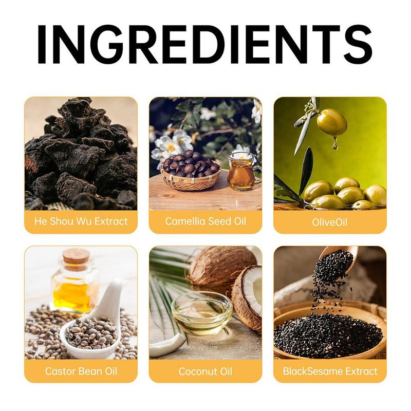 Nouveau shampooing assombrissant pour cheveux Polygonum haut de gamme 50 g en barre de savon couleur naturelle pour cheveux blancs et gris au cuir chevelu noir traitement soins capillaires_voghion.com