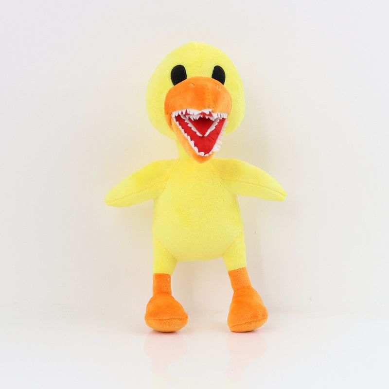 Yellow Duck Friends Rainbow Plush Toy Soft Stuffed Doll Kids Gift Perfect_voghion.com