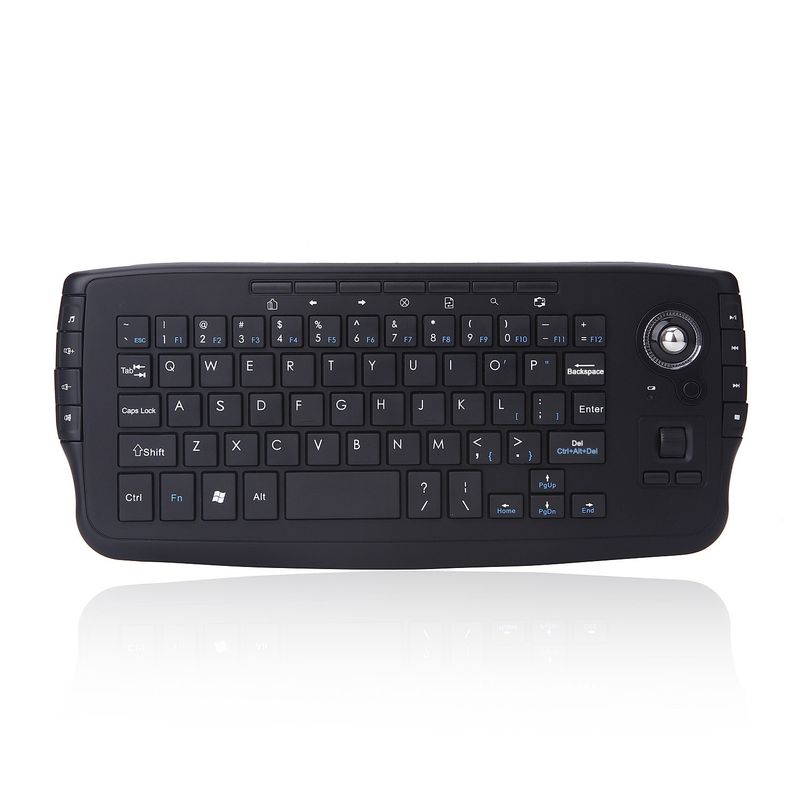 NeoGear 2.4G Air Trackball Keyboard Mouse 2-in-1 Set In Stock Wholesale Wireless Portable_voghion.com