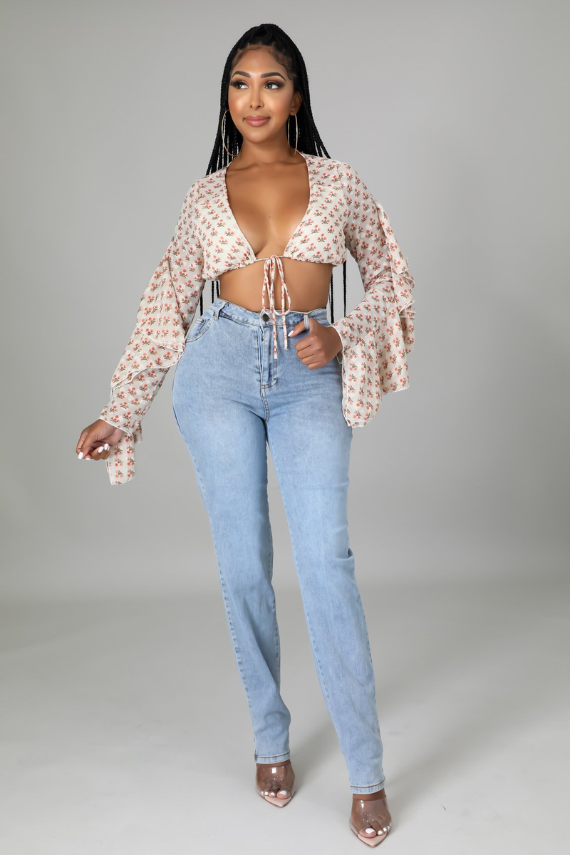 Vaqueros elásticos sexys Ins con cintura trasera hueca para mujer_voghion.com