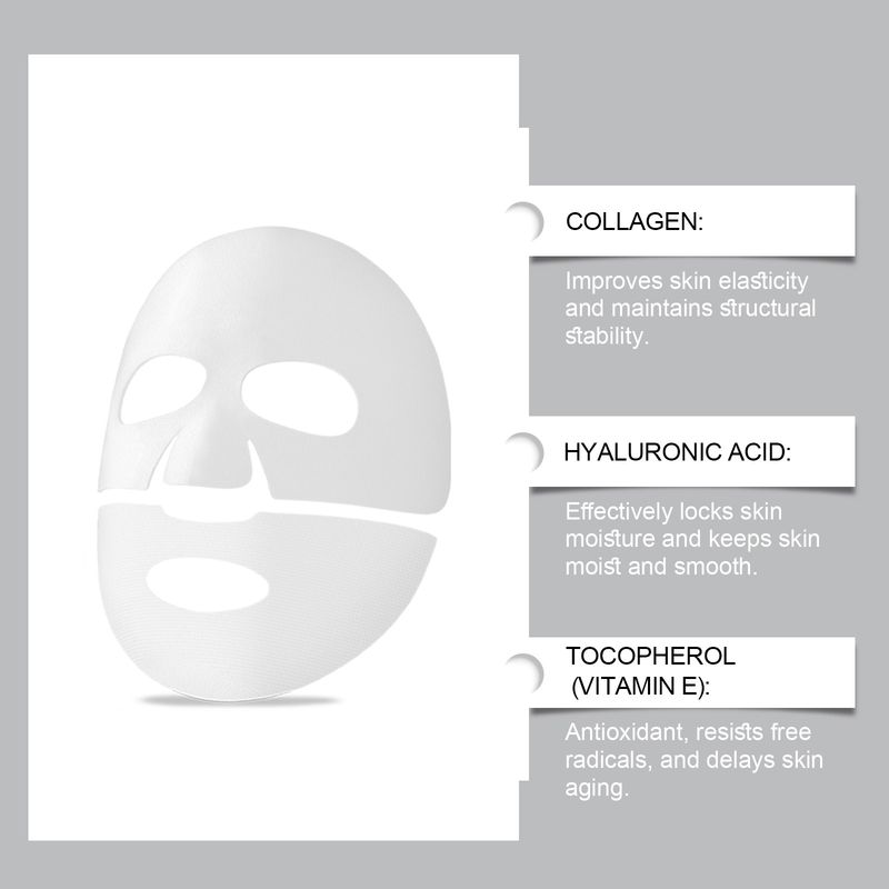 Collagen Moisturizing Mask Series, Facial Skin Hydrating Skin Care Moisturizing Nourishing Patch Mask_voghion.com