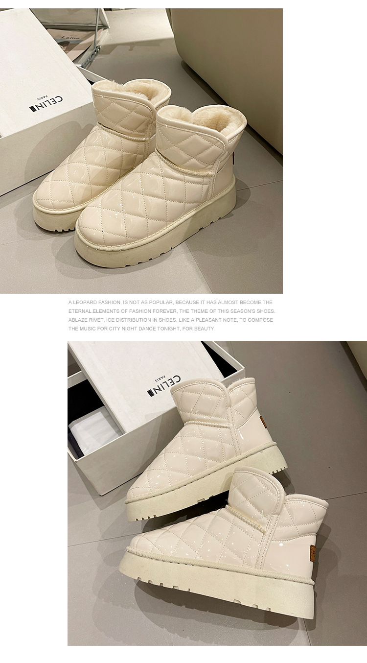 Damen Winter Ultra Mini Boot Designer Australische Plateaustiefel für Herren Echtleder Warme Knöchelstiefeletten Luxuriöser Schuh_voghion.com