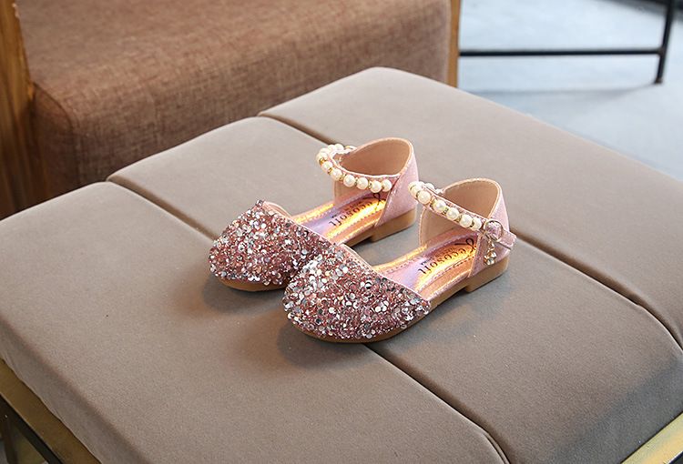 Mutter & Kinder 2025 Frühling Sommer Schuhe Für Mädchen Baby Prinzessin Schuhe kinder Casual Schuhe Pailletten Schuhe Perle Tanz Schuhe_voghion.com