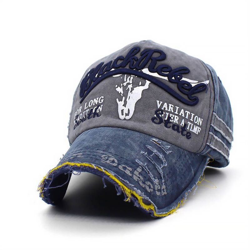 Retro canvas baseball cap for women men vintage dad hat letter outdoor sports caps hip hop Hats_voghion.com