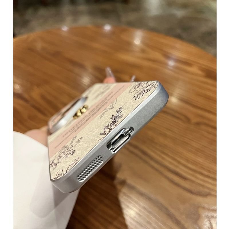 Suitable for Huawei Pura70Pro+new phone case 70Ultra sketching leather camellia mate60pro high-end feel p60/p50 luxury_voghion.com