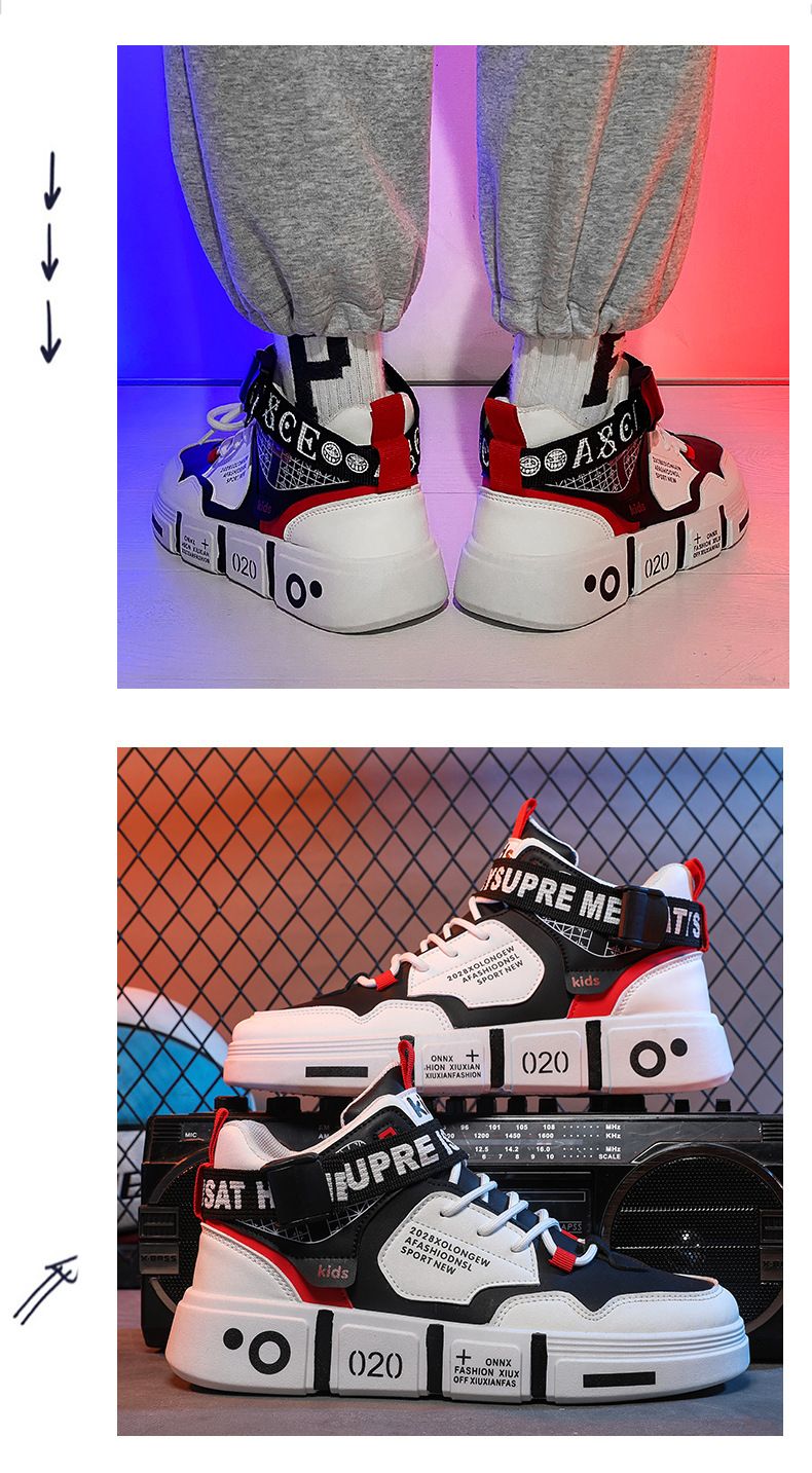 Spring New Men's All match Niche Shoes Low top Student Skateboard Shoes Live Leather Sports Casual Men's Shoes_voghion.com