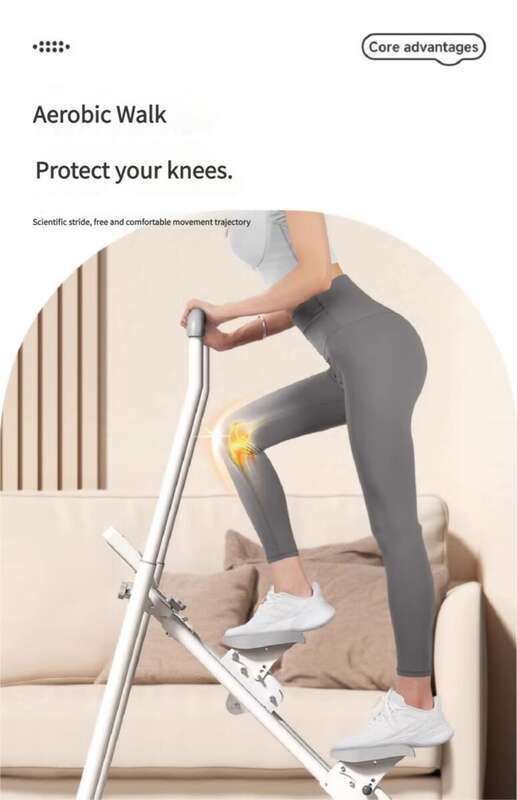 Macchina per scale fissa multifunzionale per interni, macchina per arrampicata in montagna per esercizi di fitness a casa_voghion.com