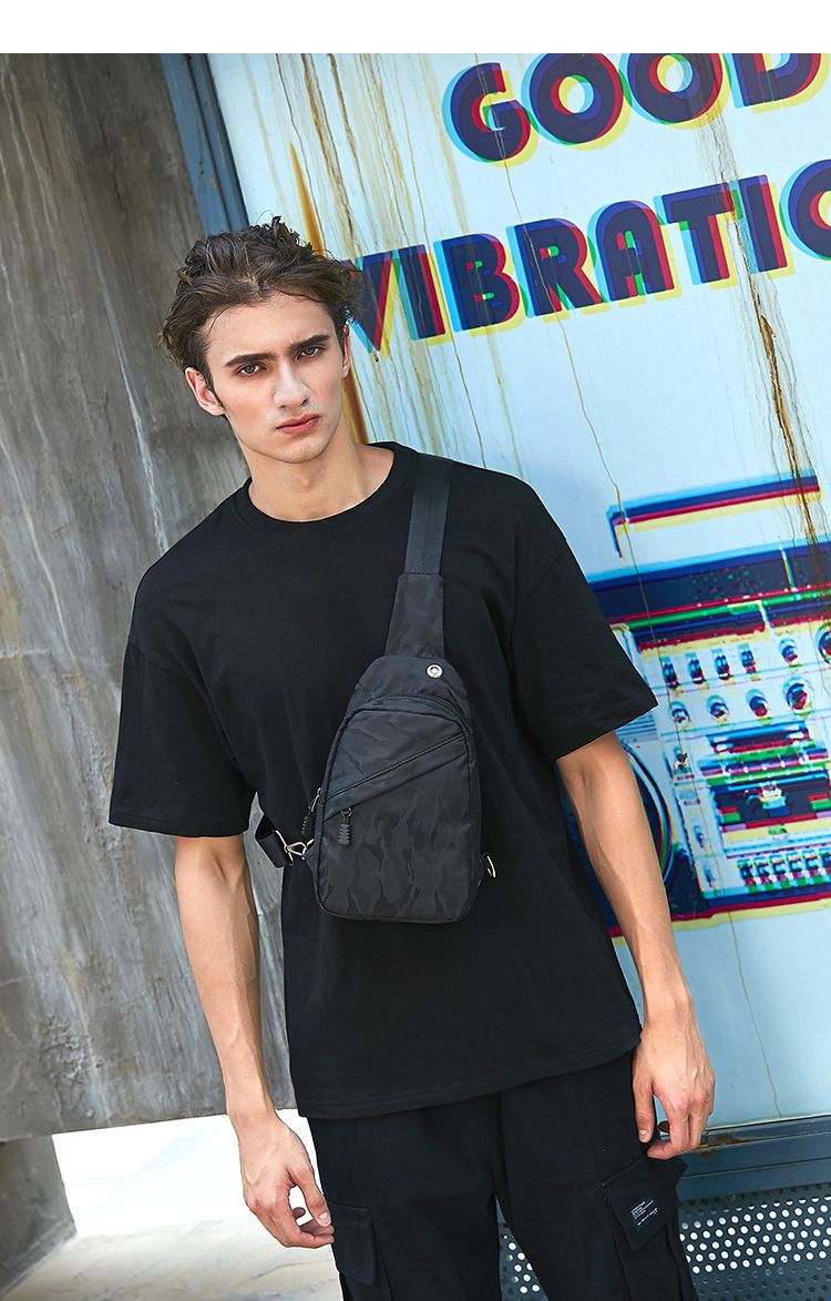 Borsa a tracolla da uomo, marsupio da uomo, borsa a tracolla casual alla moda da uomo, zaino piccolo in tela multifunzionale, borsa da uomo_voghion.com