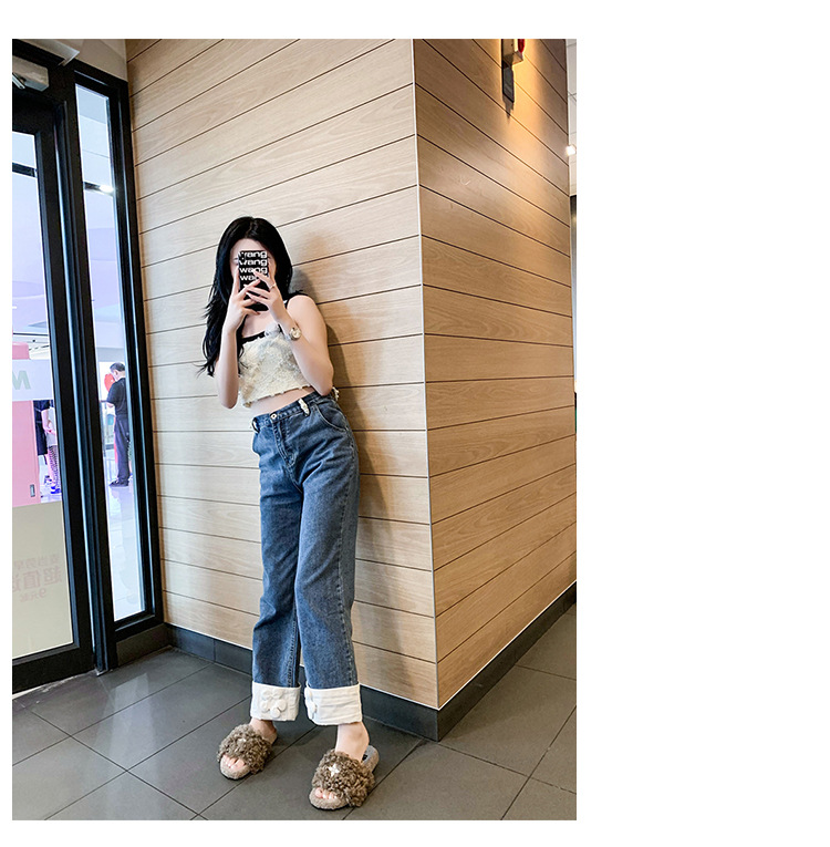 Fada confortável chinelos peludos feminino 2022 outono nova casa peluda de sola grossa outerwear chinelos de algodão de escritório_voghion.com