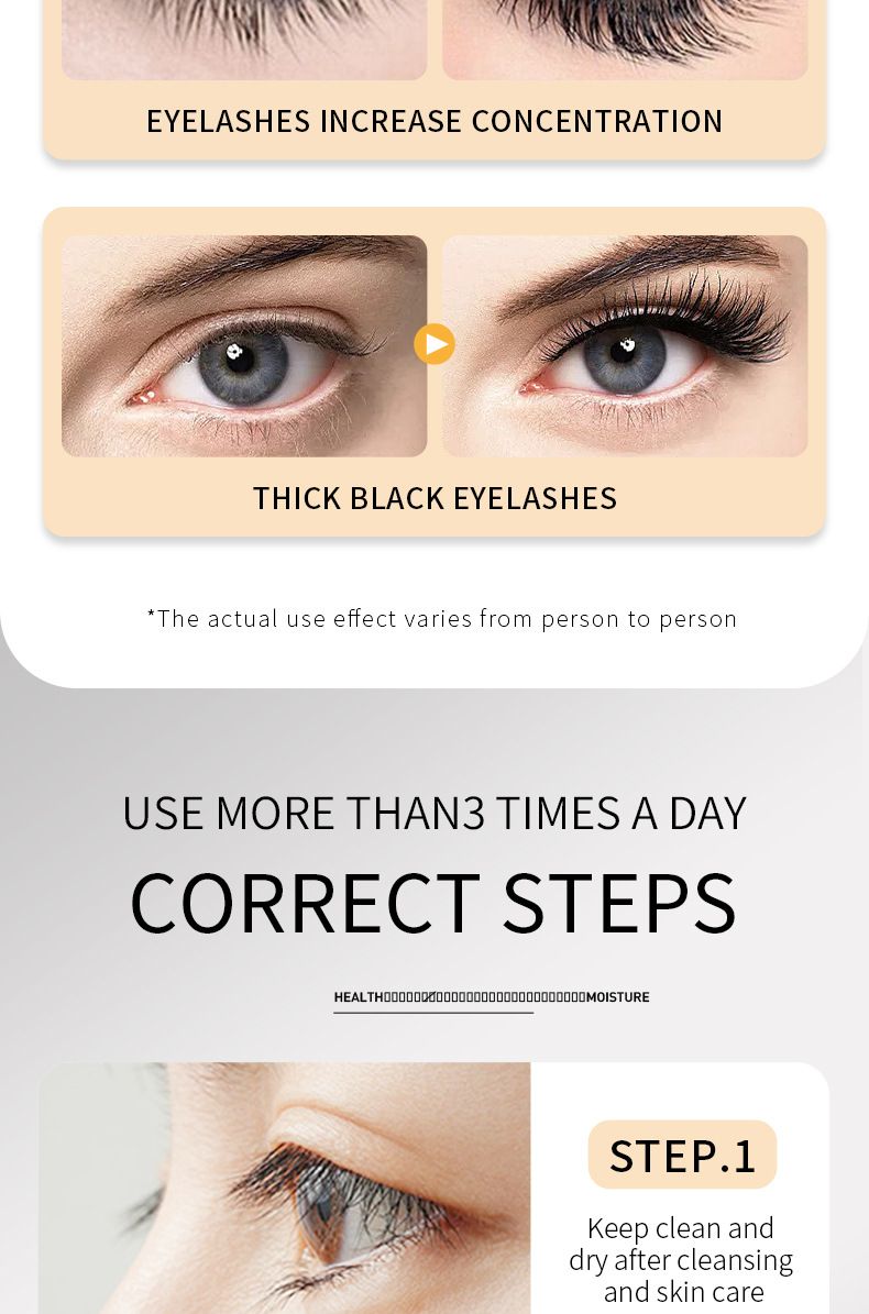 7ml Makeup Eyelash Serum Lengthening Thick Curling Mascara Skincare Product_voghion.com