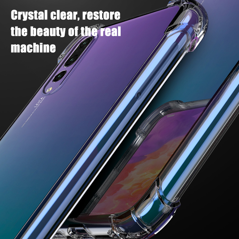 Luxe schokbestendig siliconen hoesje voor Huawei P30 P20 Lite Pro P20 P Smart 2019 Honor 10 Lite_voghion.com