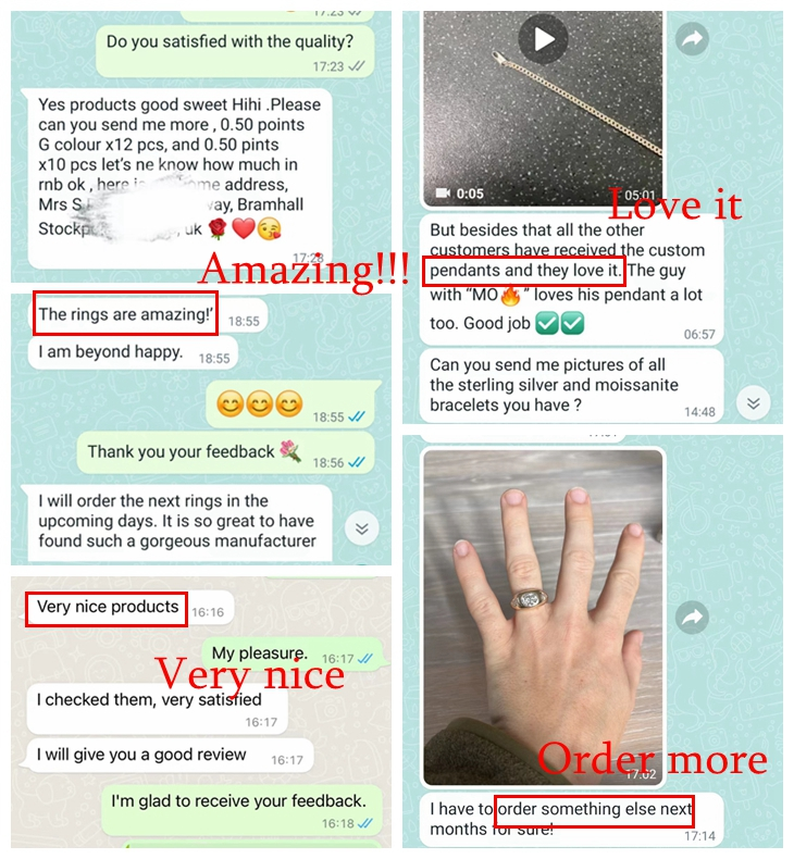 Anillos de oro de diamante Moissanite de estilo caliente personalizados Qianjian para hombres_voghion.com