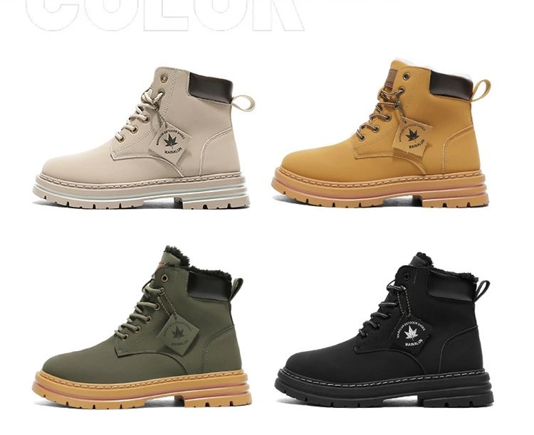 2025 Herren Designerstiefel Cowboy Weiß Schwarz Blau Orange Wanderwasserstiefel Winterschuhe Tan Bottom Plateau Halbstiefel Tims Boots_voghion.com